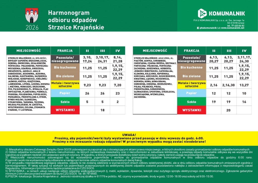HARMONOGRAM_Strzelce Krajeńskie — miasto 2026 luty-kwiecień (1)_page-0001